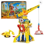 Paw Patrol, Rubble & Crew Bark Yard Crane Tower Playset With Action Figure New. Price: $55.00.