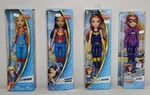 Dc Hero Girls - Wonder Women Supergirl Batgirl Lot Of 4 Action Figures Used. Price: $75.00.