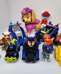 Spin Master Paw Patrol Figures Chase Marshall Skye Vehicles Accutime Watch Lot Used. Price: $24.99.