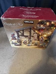 Kirkland Signature Large 13 Piece Nativity Set Wood Style Creche Costco 739800 New. Price: $249.99.
