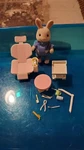 Calico Critters Sylvanian Families Country Dentist Set Used. Price: $20.00.