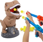 Dinosaur Shooting Toy For Kids, Game With Air Pump Guns 24 Soft Foam New. Price: $24.99.