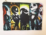 Nightmare Before Christmas Jack And Sally Makeup Cosmetic Toiletries Travel Bag New. Price: $7.19.