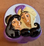 Disney Polly Pocket Aladdin Playcase Jasmine Vintage Bluebird Toys 1995 No Figs Used. Price: $32.50.