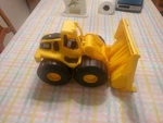 Funrise Toys, Large Cat 10" Heavy Front Loader - Tough Plastic, Uec Used. Price: $9.00.