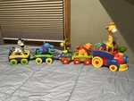 Fisher Price Amazing Animals Sing Go Choo Train Toy Set Zoo Video Used. Price: $70.00.