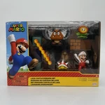 New Jakks Pacific Super Mario Lava Castle Diorama Set 40015. Price: $22.49.