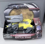 2016 Bandai Power Rangers Sabertooth Battle Zord W/yellow Used. Price: $59.99.