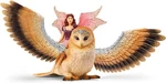 Schleich Fairy Flight On Glam Owl Bayala Imaginative Playset Toy Figures New. Price: $26.49.