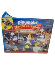 Playmobil 9486 Advent - Fire Department Construction Set Unopened Damaged Box Used. Price: $14.11.