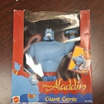 Vintage Disney's Aladdin 12" Giant Genie 1992 New Original Box , Damaged. Price: $70.00.