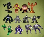 Hasbro Marvel Super Hero Squad Avengers Iron Man Modok Mini Figure Toy Lot Used. Price: $20.00.