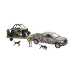 New Ray Toys SS-76456 1:32 Scale Camo Die-cast Atv Playset With Polaris XP1000. Price: $67.84.