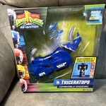 Playmates Toys Power Rangers Triceratops Dinozord Playset Missile Firing New. Price: $24.00.
