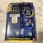 Who The Eleven Doctors Micro-figure Set Character Building Open Box Used. Price: $19.99.