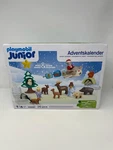 Playmobil Junior Advent Calendar: Snowy Christmas - Used. Price: $20.00.