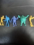 The Last Kids Earth Toy Zombies Action Figures Jakks Creeper Scary Halloween Used. Price: $50.00.