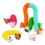 Li'l Barn Buddies 5 Sensory Farm Animal Tubes, Toddler And Preschool Toys New. Price: $30.92.