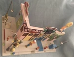 The Simpsons Wos Main Street With Crazy Old Man & Squeaky Voiced Teen Playmates Used. Price: $72.00.