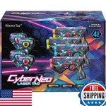 Laser Tag Guns Set Of 4 - Outdoor Game For Kids, Teens & Adults Fun Toy Gift New. Price: $100.42.