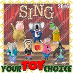 Mcdonald's 2016 Sing Movie Illumination Animal Character Figures Your Toy Choice Used. Price: $15.00.