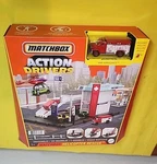 Matchbox Action Drivers Helicopter Rescue Playset Ambulance Factory Sealed New. Price: $59.00.