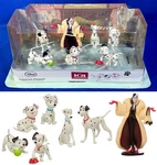 New Disney 101 Dalmatians Figurine Playset 7 Figures Cake Toppers Cruella De Vil. Price: $42.70.
