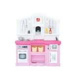 STEP2 Fun Friends Kids Kitchen Playset, Lights & Sounds, 25-PC Accessories, Pink New. Price: $177.48.