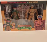 Neca Nickelodeon Tmnt - Crooked Ninja Turtle Gang And Rock Soldier 2 Pack New. Price: $45.00.