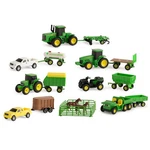 Tomy John Deere Toy Truck & Tractor With Trailers 26-PIECE Farm Value New. Price: $50.00.