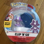 Pok Mon Clip Go Battle Ready Toxel & Great Ball Figure Set New. Price: $12.99.