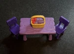 Winnie The Pooh + Friends Party Playset Mattel Vintage Replacement Table Chairs Used. Price: $10.00.
