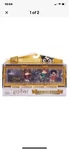 Wizarding World Micro Magical Moments ,fluffy, Hermione, Ron, Harry New. Price: $12.91.