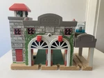 Sodor Fire Station - Thomas & Friends Wooden Railway Learning Curve *read* Used. Price: $29.00.
