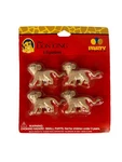 The Lion King Simba Collectible Set Of 4 Pcs Inches Mini Figurines Toys Nos New. Price: $19.99.