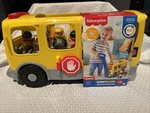 Fisher-price Little People Big Yellow School Bus, Musical Pull Toy- Brand New. Price: $44.95.