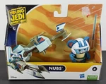 Hasbro Star Wars Young Jedi Adventures Nubs & Speeder Bike 3" Action Figure New. Price: $6.29.
