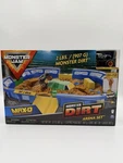Monster Jam Dirt Arena Playset 2 Lbs Of 1:64 Scale Die Cast Truck New. Price: $44.99.