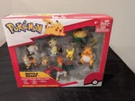 Pok Mon Battle Figure Multi-pack 8 Pikachu Eevee Raichu Mimikyu Jazwares New. Price: $26.09.