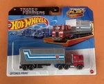 Hot Wheels Transformers Track Fleet Optimus Prime 1:64 New. Price: $18.99.