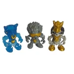 Moose Toys Treasure X Dino Gold Of 3 Figures, Weapons Used. Price: $16.23.