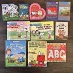 Peanuts Charlie Brown Snoopy Lot 11 Kids Board Picture Books Schulz Good. Price: $9.00.