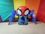 The Hasbro Spidey And His Amazing Friends Web-quarters Playset Used. Price: $25.00.
