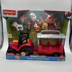 Fisher-price Little People Caring For Animals Tractor Pig, Sheep Toy Set New. Price: $64.85.