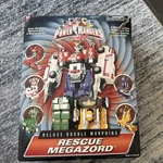 1997 Bandai Power Rangers Turbo Deluxe Double Morphing Rescue Megazord! Box! Used. Price: $200.00.
