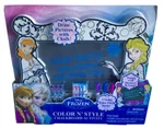 Disney Frozen Color N' Style Chalkboard Activity Playset 2015 Tara Toys Used. Price: $14.44.