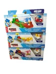 Set Of 3 The Hedgehog Go-go Racers Mini Launcher Toy New Rare Jakks Sonic!. Price: $42.99.