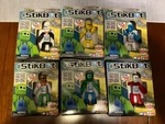 (6)STIKBOT New Box Zing Poseable Figures Lot Different -hard Find. Price: $39.99.