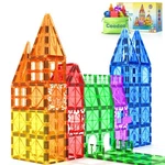 Coodoo 60 Pcs Magnetic Building Tiles Kids Toys Stem Blocks Sensory New. Price: $36.63.