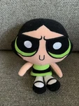 Powerpuff Girls Plush Buttercup Trendmasters 6" Cartoon Network 2000 Doll Toy Used. Price: $12.00.